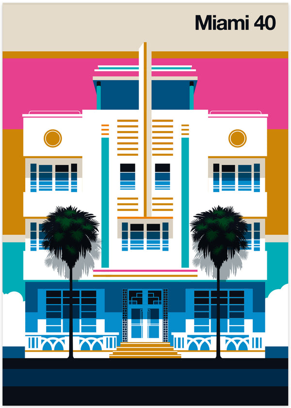 Miami 40 Poster