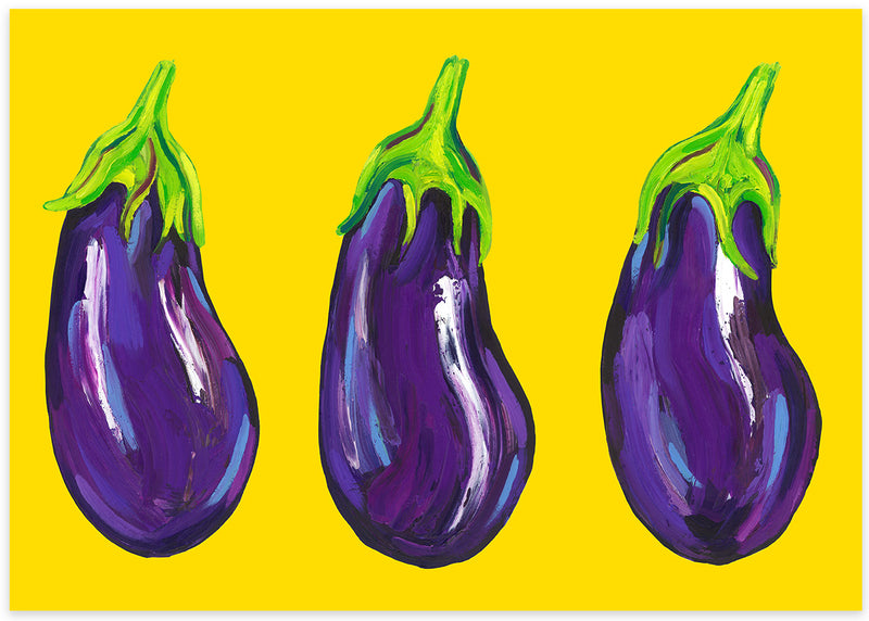 Aubergines Poster