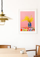 Pink Wattle Poster